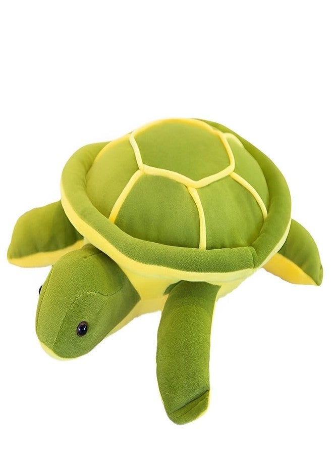 OPHRBU Sea Turtle Plushie Toy,14" Sea Turtle Stuffed Animals Plush Green Soft Plush Toys Hugging Pillows,Tortoise Plush Toys Doll Valentine's Day Birthday Gifts for Kids, Girls, Girlfriend (Green-14 inches) - Image 1